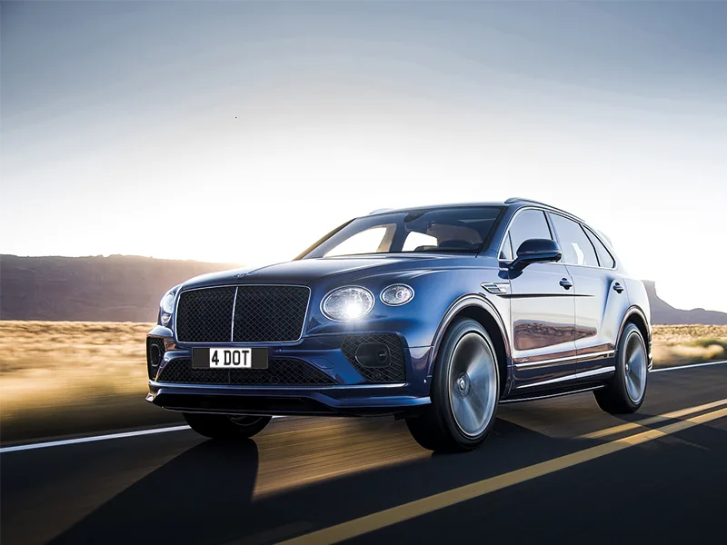 Bentley Bentayga Carbon Signature & Classic Plate Set
