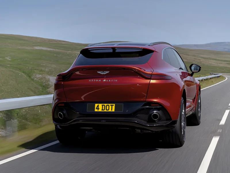 Aston Martin DBX Black Classic Plate Set
