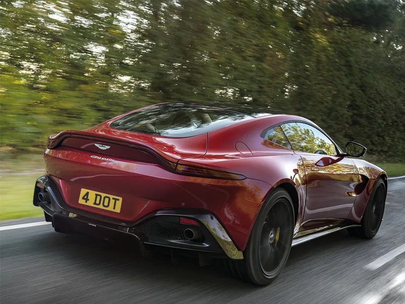 Aston Martin Vantage Zero Plate Set