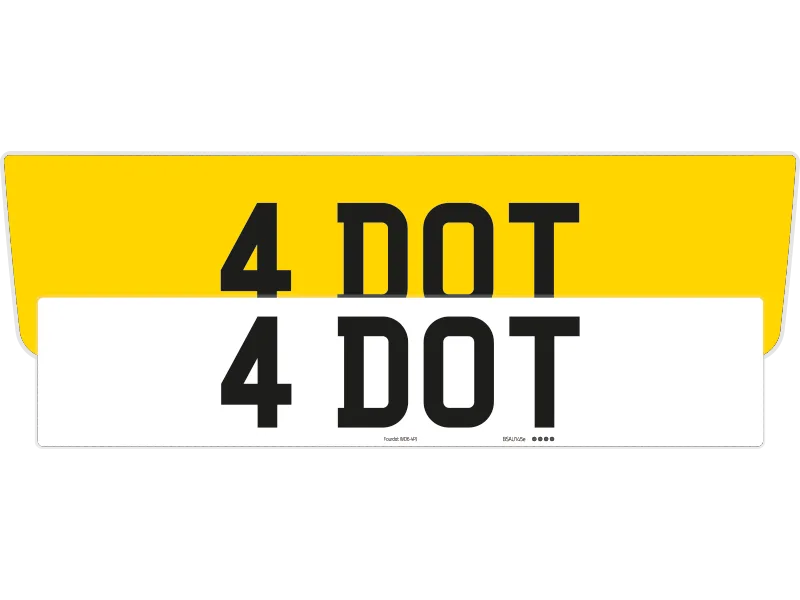 Bentley Continental GT Fully Reflective Signature & Classic Plate Set