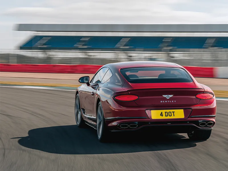 Bentley Continental GT Fully Reflective Signature & Classic Plate Set