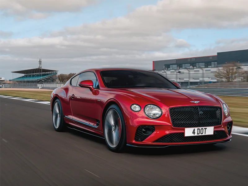 Bentley Continental GT Fully Reflective Signature & Classic Plate Set