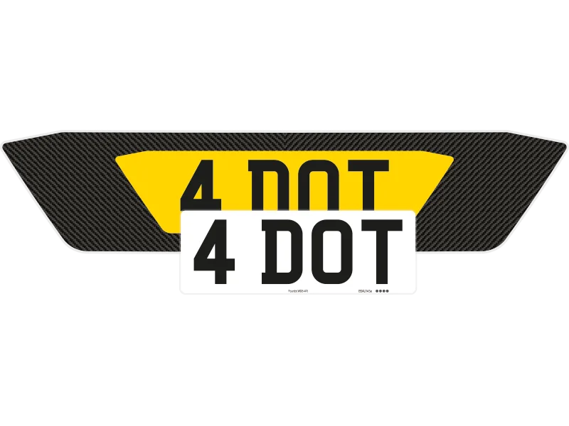 Audi TT Carbon Signature & Zero Plate Set