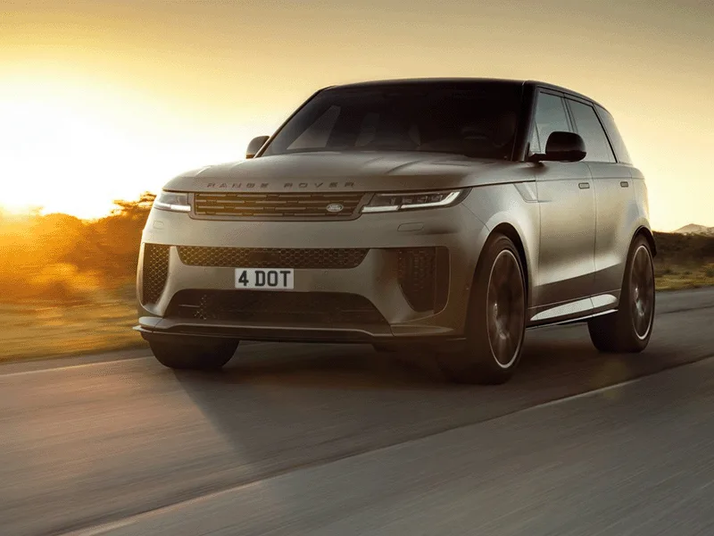 Range Rover Sport (2022 - 2024) Black Signature & Zero Plate Set