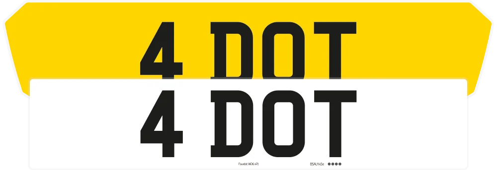 Audi Q7 Fully Reflective Signature & Classic Plate Set