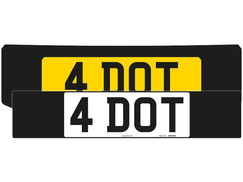 Range Rover Sport 2014–2022 Black Signature & Classic Plate Set