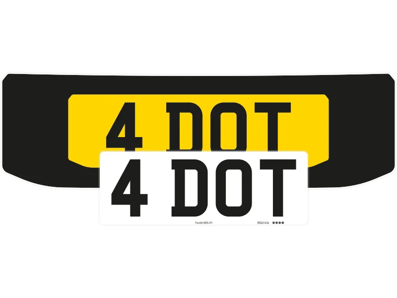 Range Rover Sport 2014-2022 Black Signature & Zero Plate Set