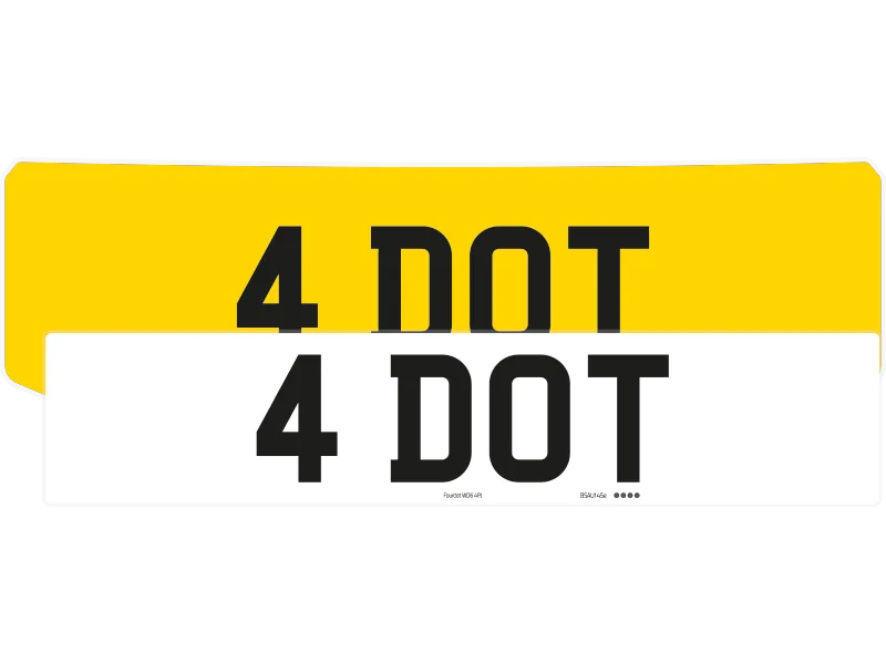 Range Rover Sport 2014-2022 Reflective Signature & Classic Plate Set