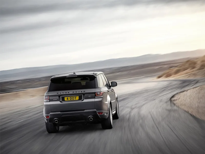 Range Rover Sport 2014–2022 Black Signature & Classic Plate Set
