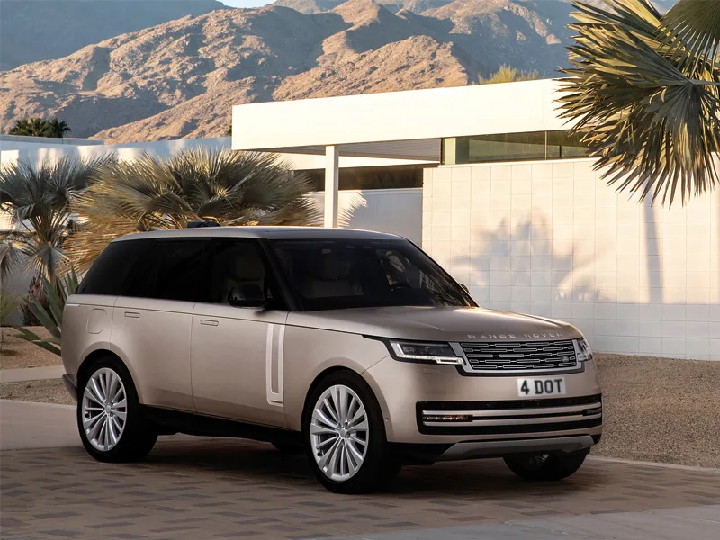 Range Rover Black Signature & Zero Plate Set