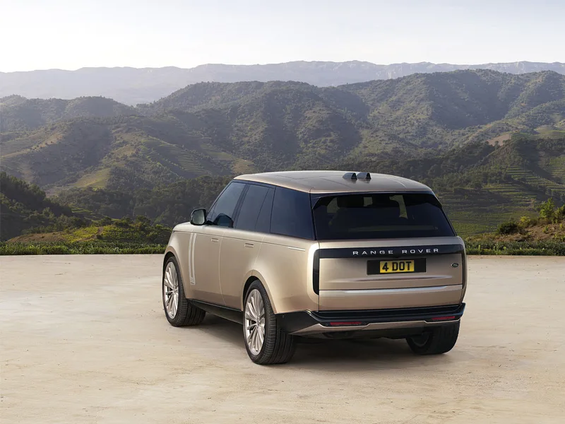 Range Rover Black Signature & Zero Plate Set