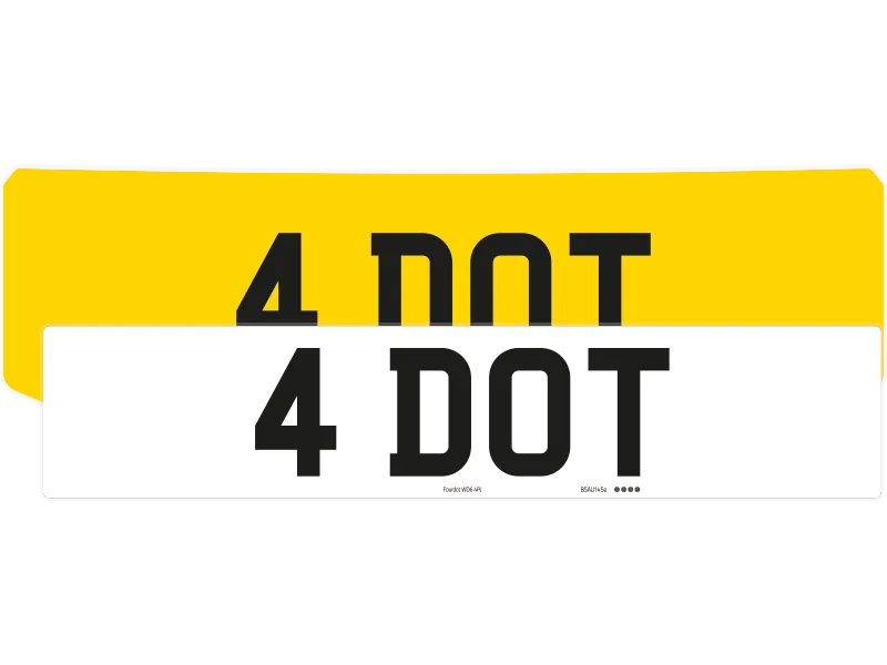 Discovery Sport Reflective Signature & Classic Plate Set