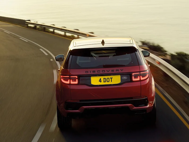 Discovery Sport Reflective Signature & Classic Plate Set