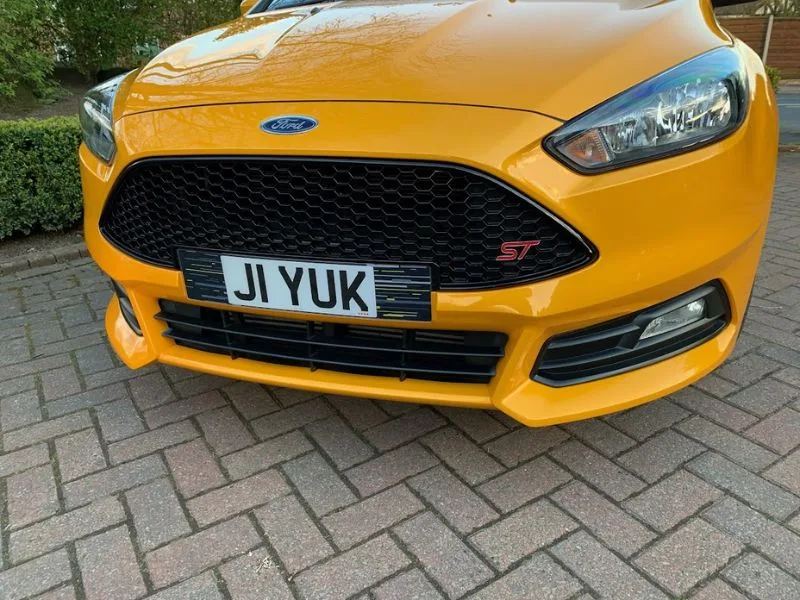 Universal Custom Number Plate Set