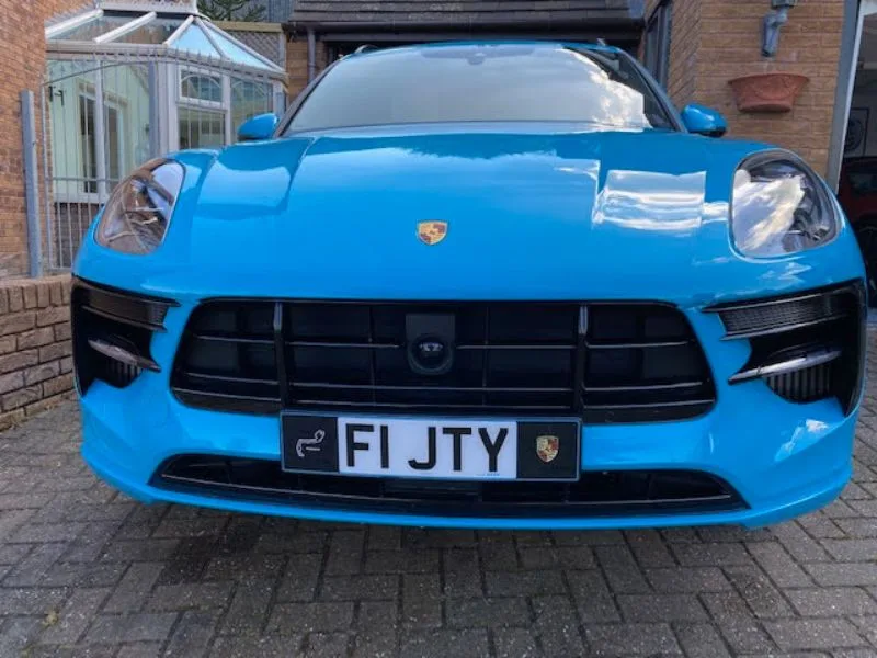 Universal Custom Number Plate Set