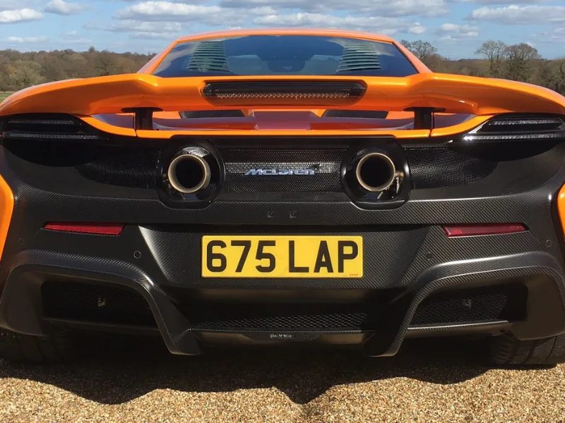 Universal Short Number Plate Set