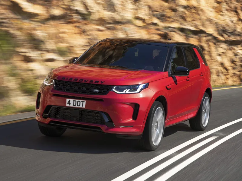 Discovery Sport Black Signature & Zero Plate Set