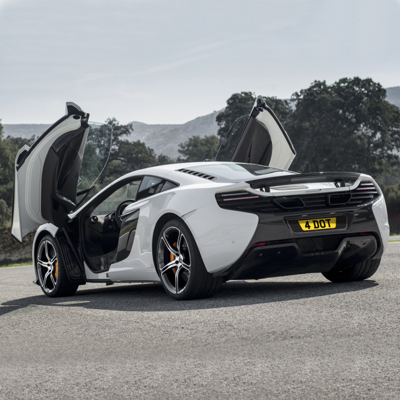 McLaren 650s Carbon Signature & Zero Plate Set