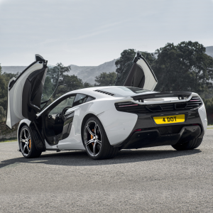 McLaren 650s Reflective Signature & Zero Plate Set