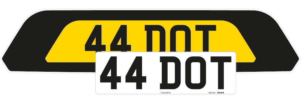 Porsche Macan Black Signature & Zero Plate Set 2014-2021