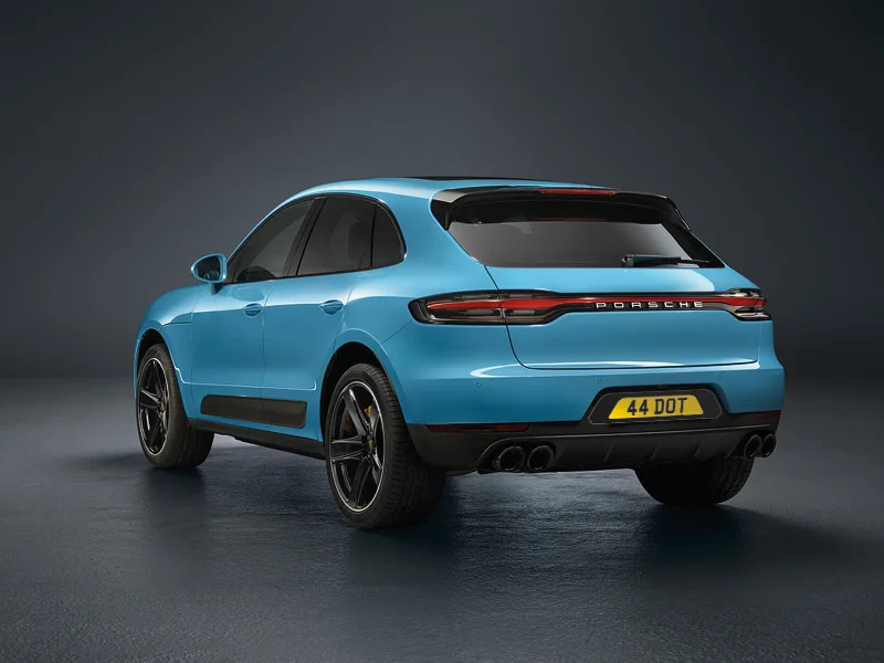 Porsche Macan Black Signature & Classic Plate Set 2014-2021