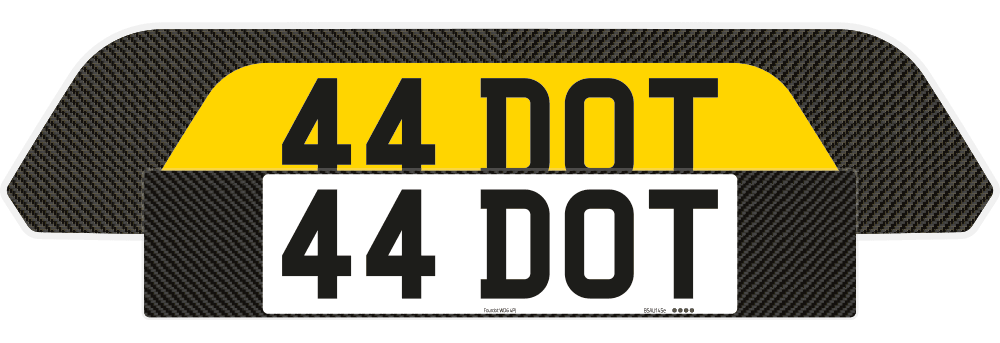 Porsche Macan Carbon Signature & Classic Plate Set 2014-2021