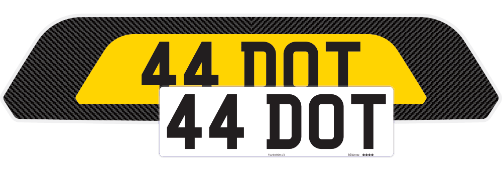 Porsche Macan Carbon Signature & Zero Plate Set 2014-2021