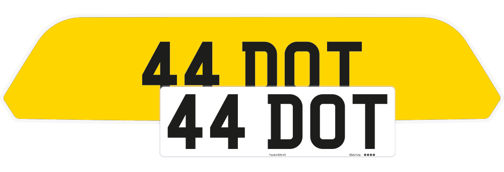 Porsche Macan Reflective Signature & Zero Plate Set 2014-2021