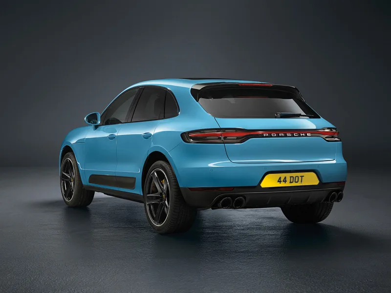 Porsche Macan Reflective Signature & Zero Plate Set 2014-2021