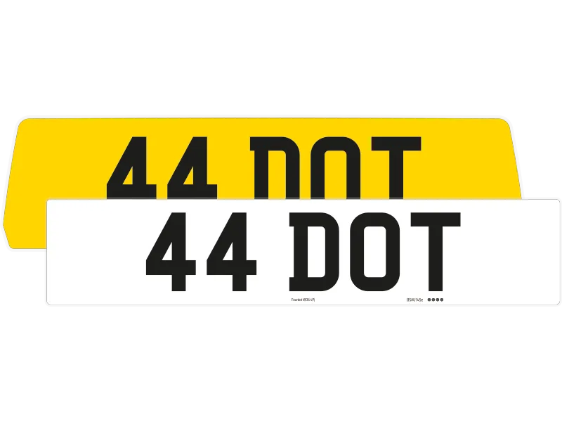 Porsche 911 GT3 Reflective Signature & Classic Plate Set