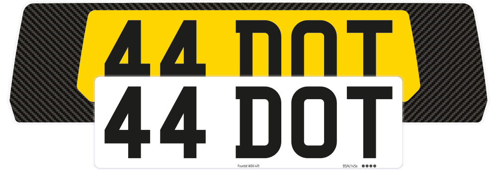 Porsche 911 GT3 Carbon Signature & Zero Plate Set