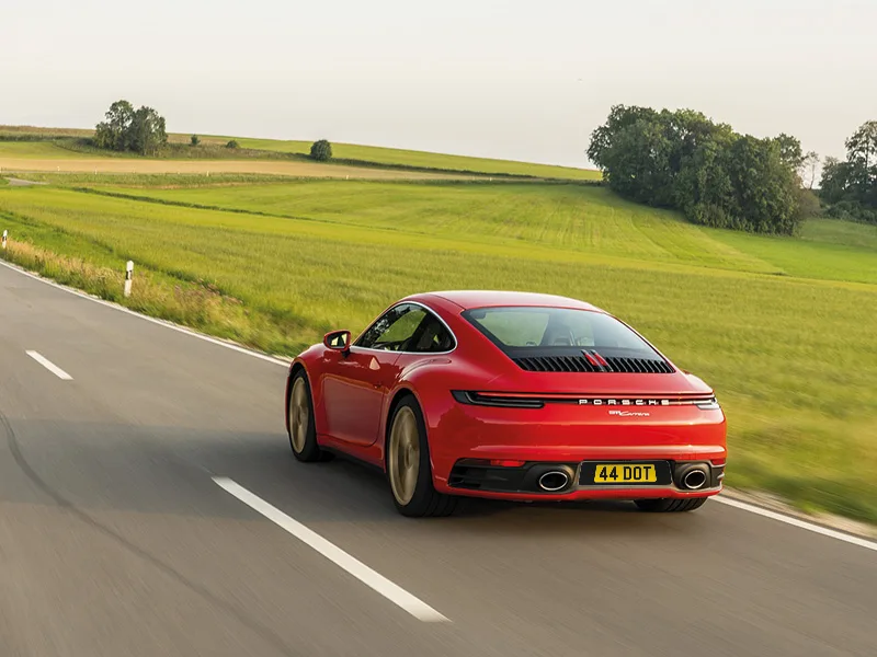 Porsche 911 Carrera Black Signature & Classic Plate Set