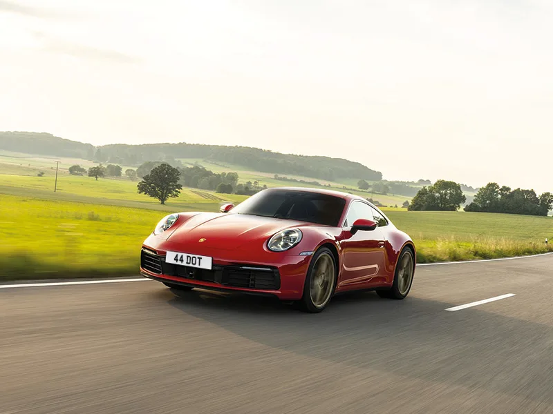 Porsche 911 Carrera Reflective Signature & Classic Plate Set