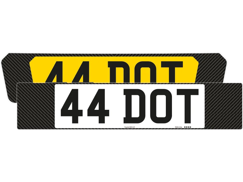 Ferrari Roma Carbon Signature & Classic Plate Set