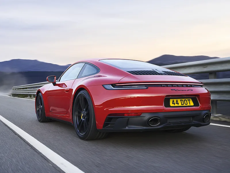 Porsche 911 992.1 GTS Black Signature & Zero Plate Set