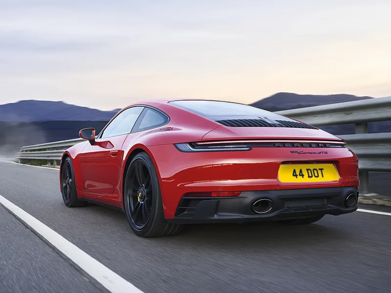Porsche 911 Carerra GTS Reflective Signature & Zero Plate Set