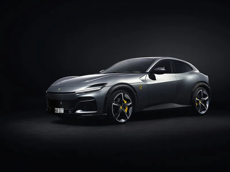 Ferrari Purosangue Carbon Signature & Zero Plate Set