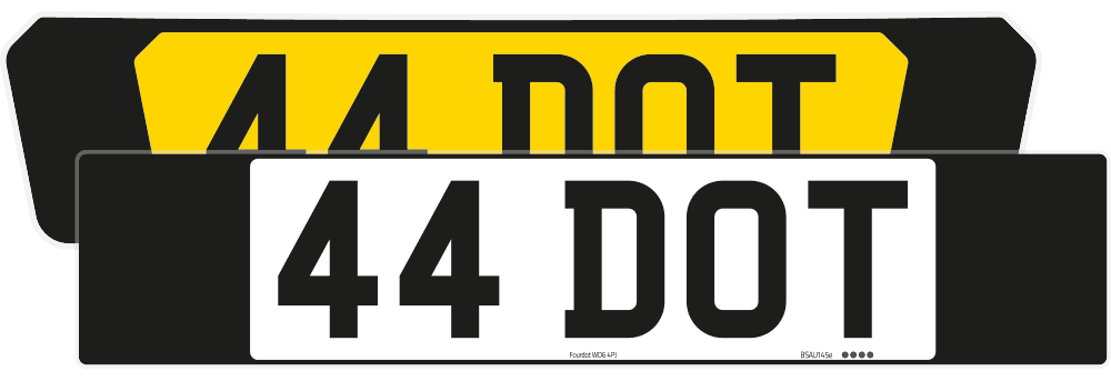 Ferrari Roma Black Signature & Classic Plate Set