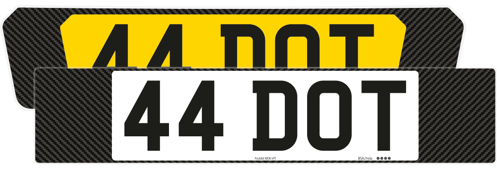 Ferrari Roma Carbon Signature & Classic Plate Set