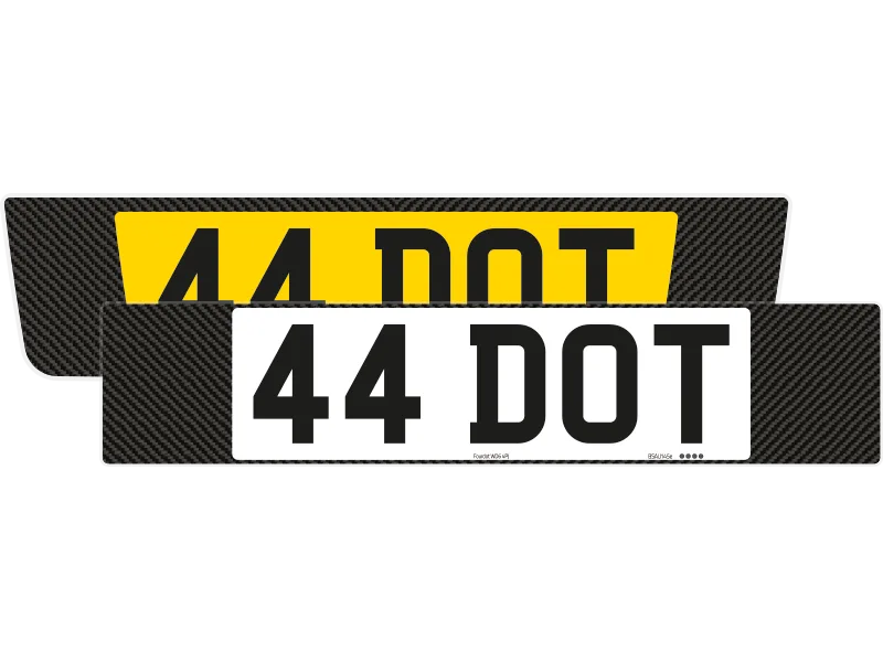 Ferrari Portofino Carbon Signature & Classic Plate Set