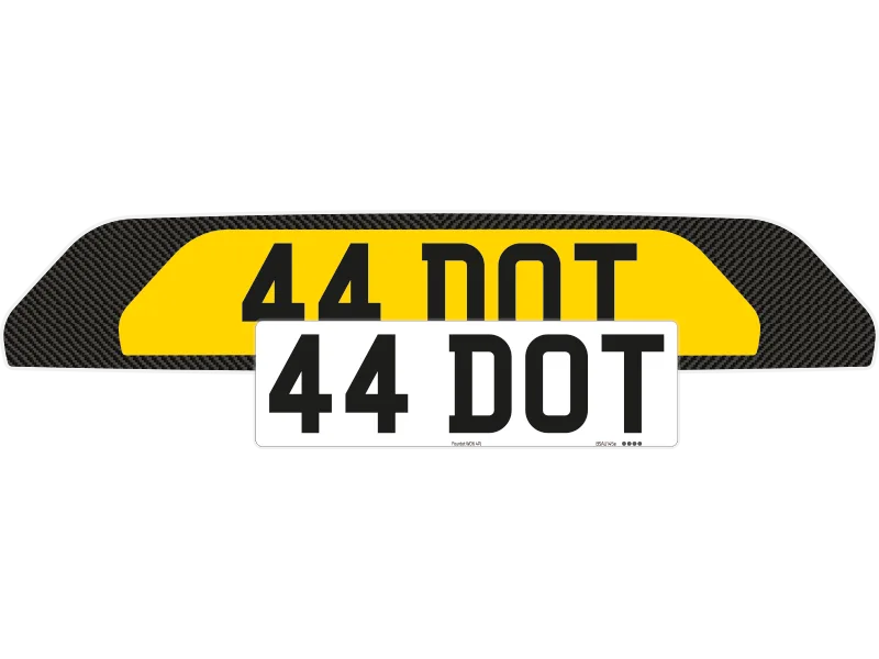 Ferrari 812 Superfast Carbon Signature & Zero Plate Set