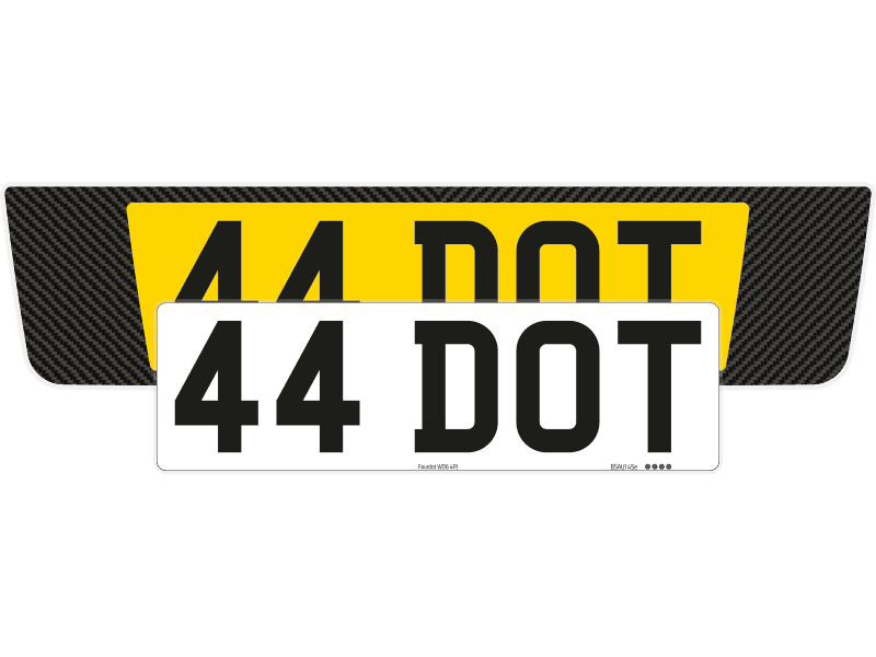 Ferrari Portofino Carbon Signature & Zero Plate Set