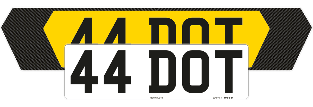 Lamborghini Revuelto Carbon Signature & Zero Plate Set