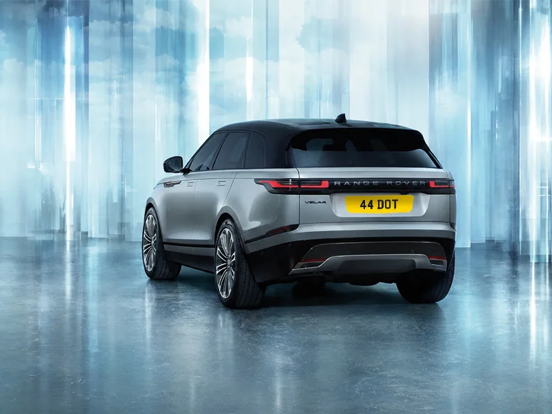 Range Rover Velar Reflective Signature & Classic Plate Set
