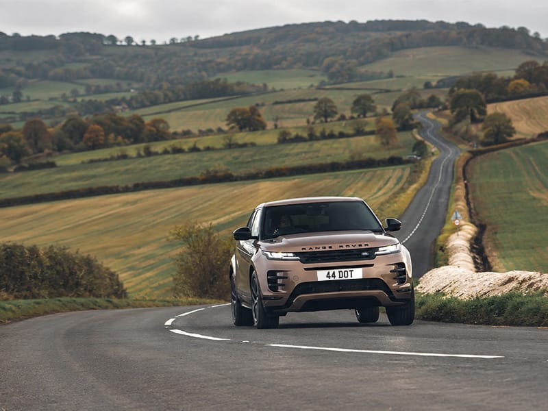 Range Rover Evoque Reflective Signature & Classic Plate Set