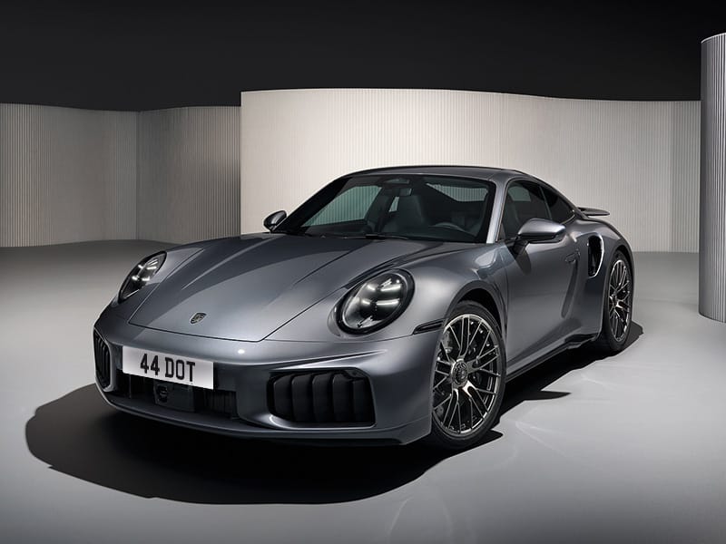 Porsche 992.2 Turbo Reflective Signature & Classic Plate Set
