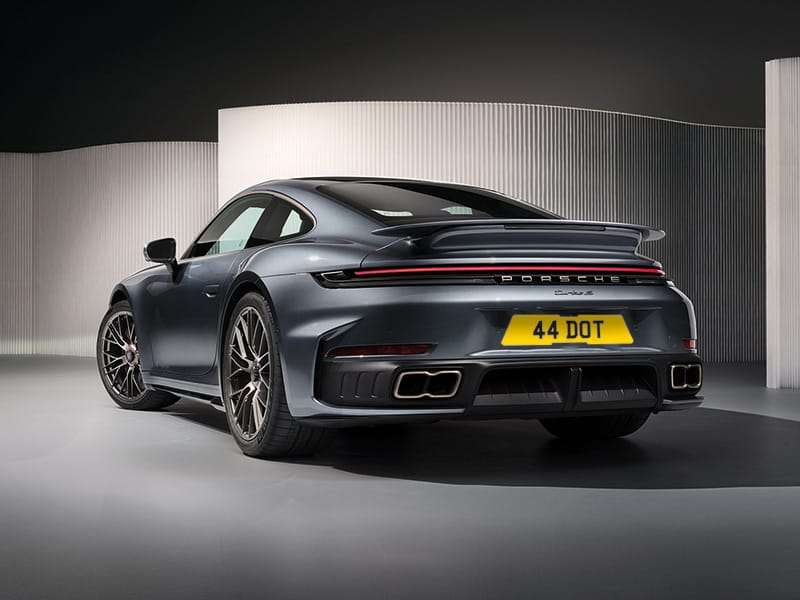 Porsche 992.2 Turbo Reflective Signature & Zero Plate Set