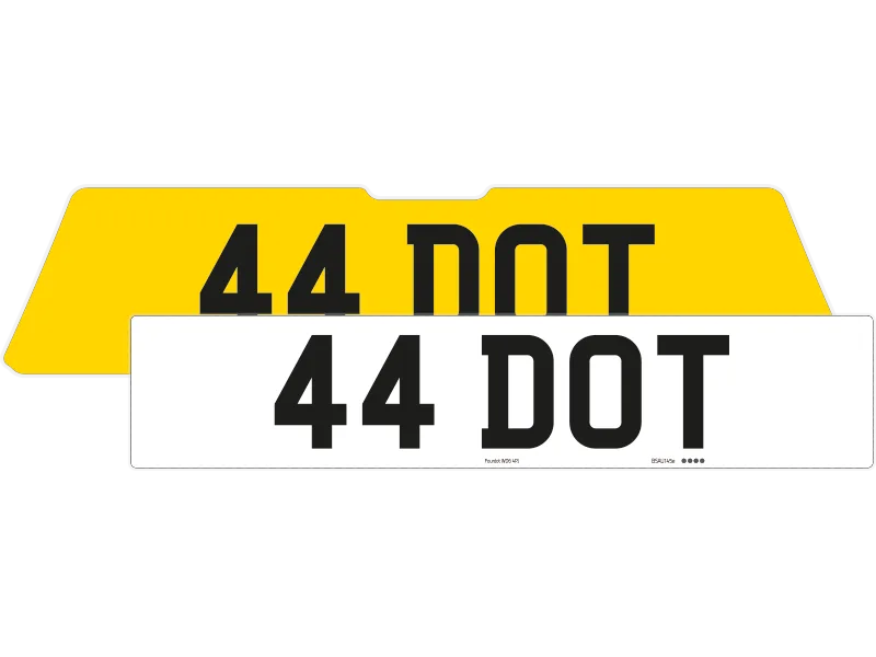 Porsche 992.2 Turbo Reflective Signature & Classic Plate Set