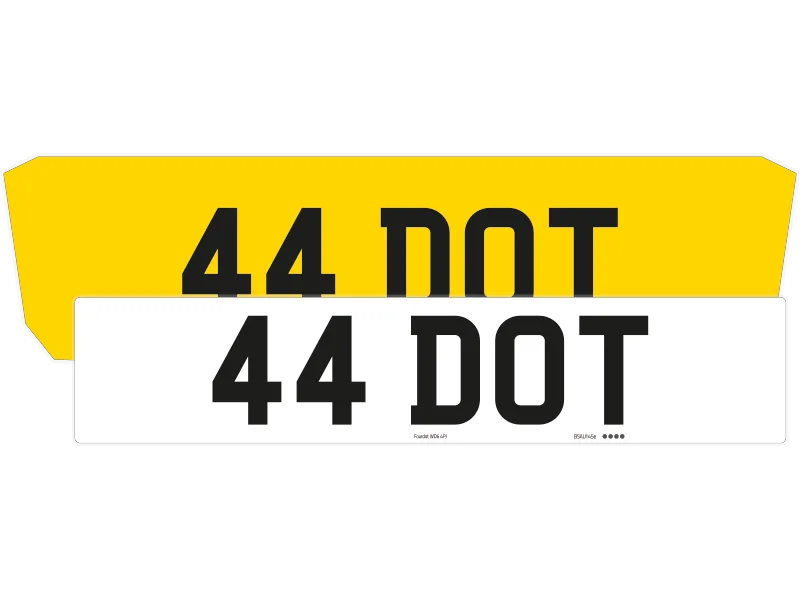 Range Rover Velar Reflective Signature & Classic Plate Set