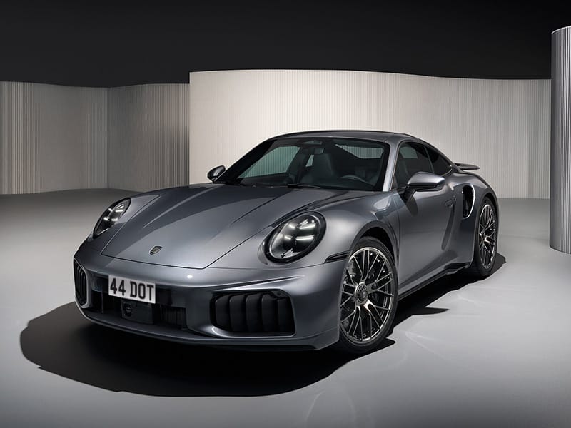 Porsche 992.2 Turbo Reflective Signature & Zero Plate Set